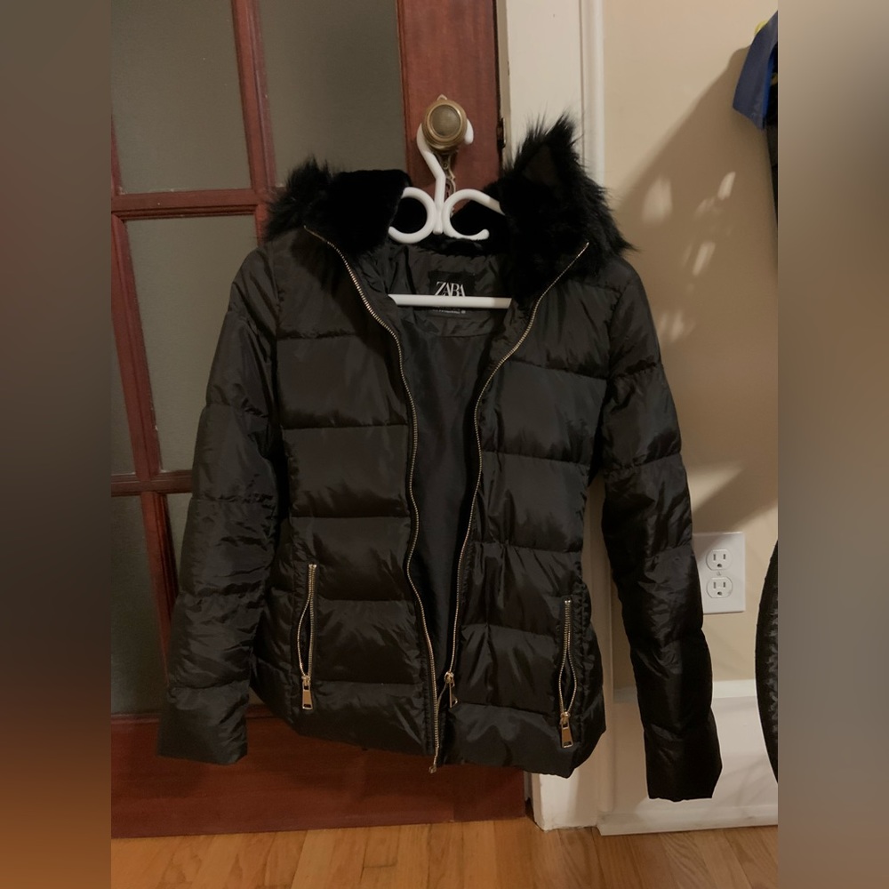 ZARA Winter Jacket (Black)